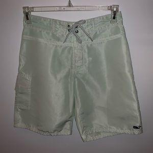 Mint green Vineyard Vines board shorts